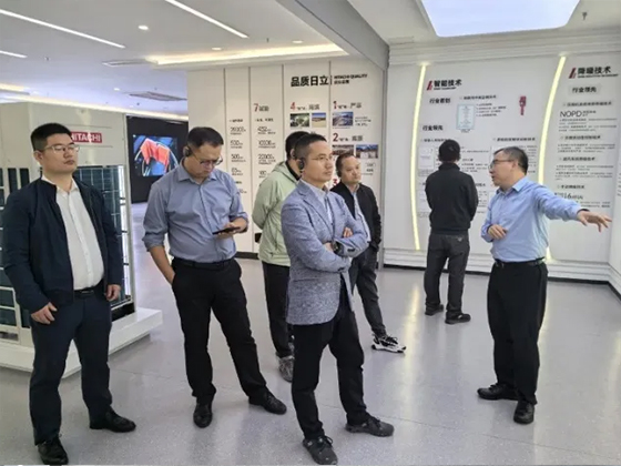 华润置地战略管理团队来访日立青岛工厂，基于双方长期合作探讨更多合作方向